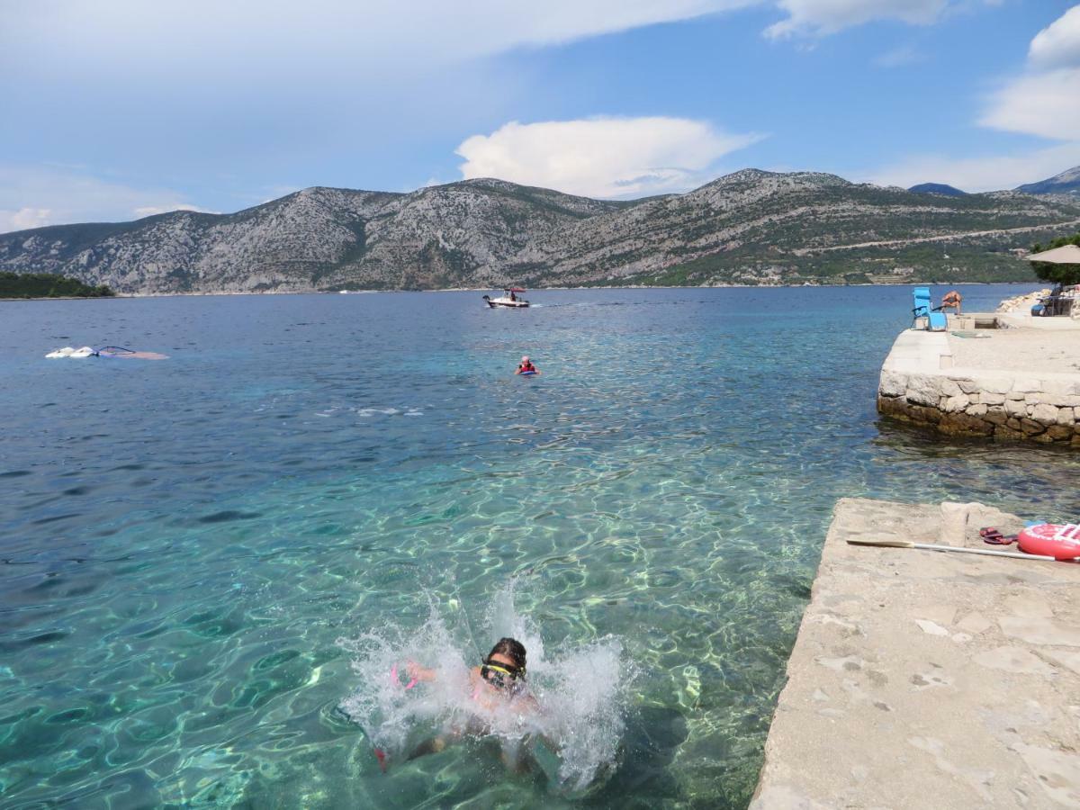 I&J Relaxing Beach Apartments Račišće Eksteriør billede
