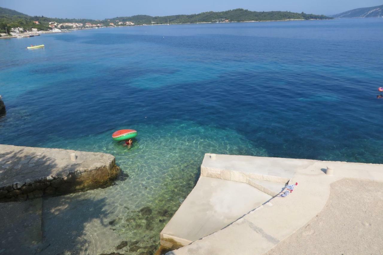 I&J Relaxing Beach Apartments Račišće Eksteriør billede